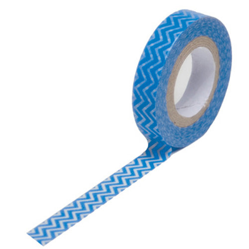 Skinnie Chevron Blue Trendy/Washi Tape by Queen & Company image 0