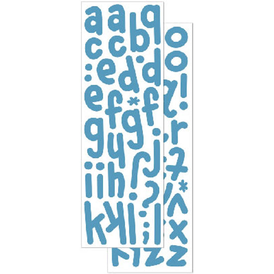 Boy Flocked Alphabets, SandyLion image 0