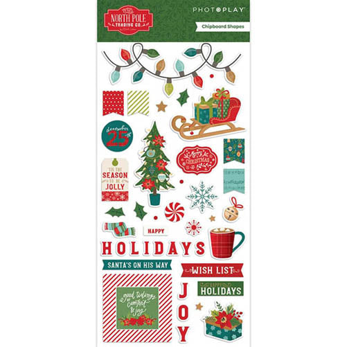 North Pole Trading Co. 6x12 Chipboard - PhotoPlay image 0