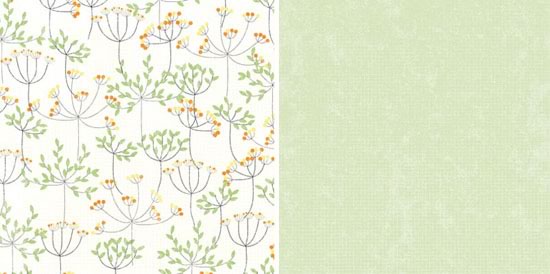 Leaves and Berries Double-Sided Paper/Lost In Paradise Collection - G.C.D. Studios image 0