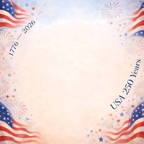 250 Years of Freedom Flags Paper - Scrapbook Customs.