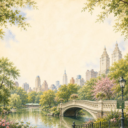 New York, NY City Postcard DS Paper - Scrapbook Customs