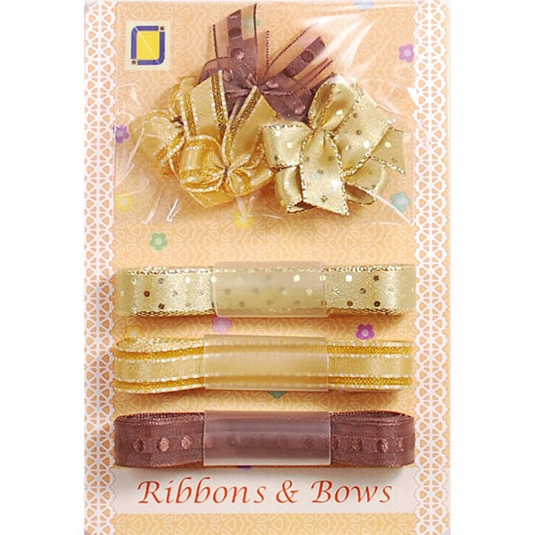 Brown Ribbons & Bows from JeJe!