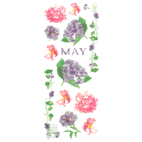 May Vellum Sticker - PrintWorks image 0