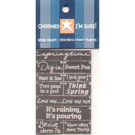 Charmed I'm Sure Garden Charms - Scrap-Ease image 0