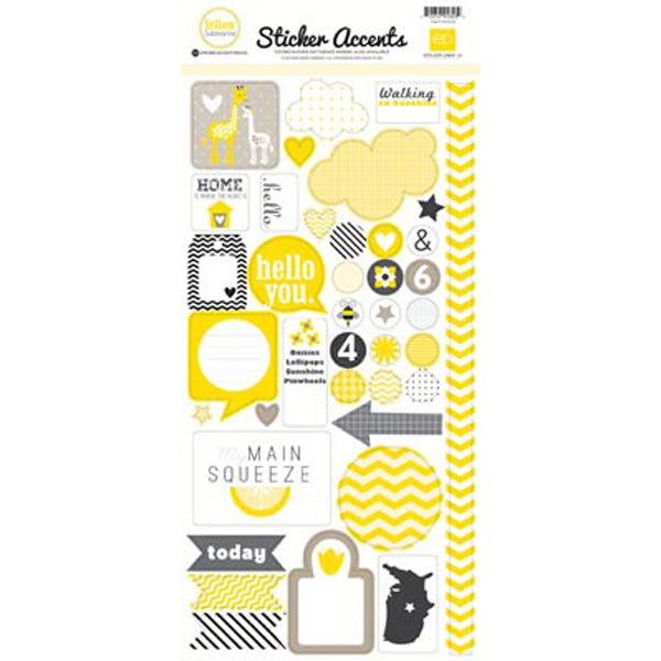 Yellow Submarine Sticker Accents - Echo Park image 0