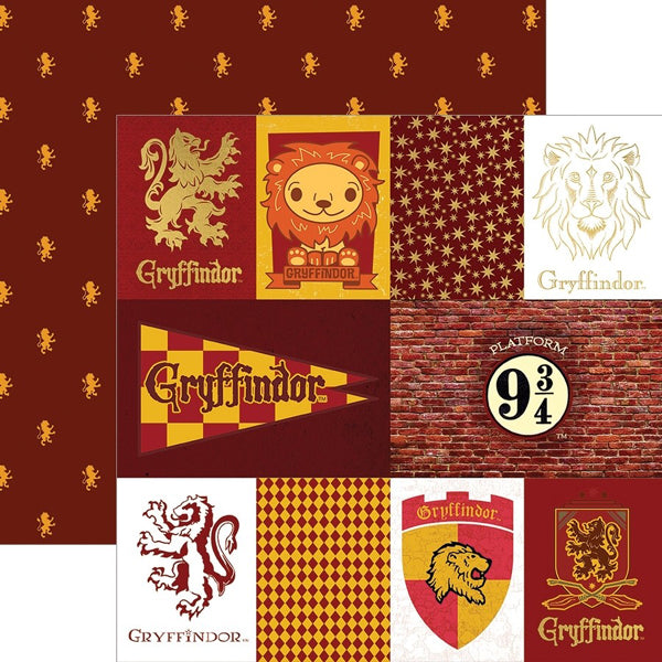 Harry Potter Gryffindor Tag Paper with Foil Accents - Paper House image 0