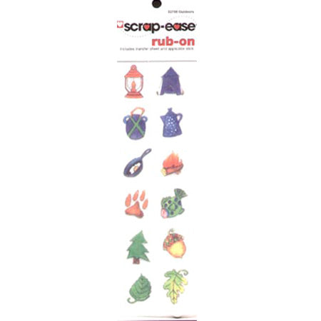 Outdoors Rub-Ons -Scrap-Ease image 0