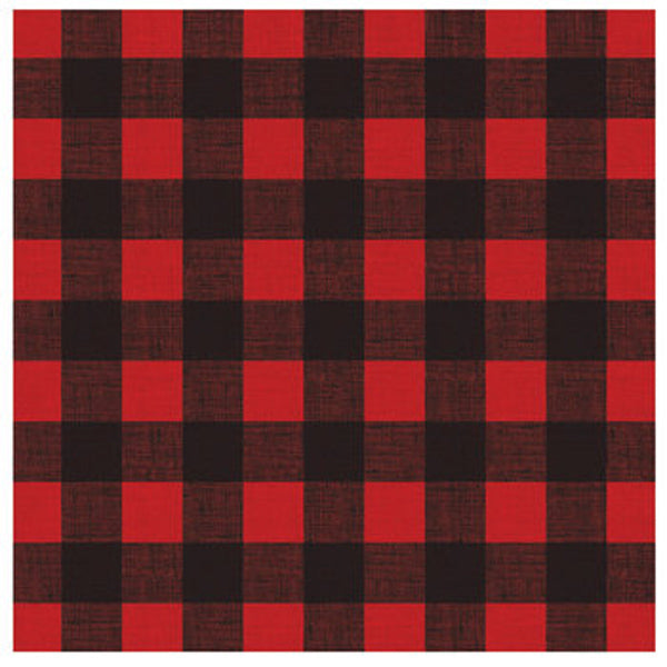 Red & Black Buffalo Checks - Paper Studio image 0