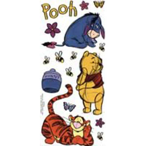 Pooh & Friends Sketchbook Sticker, SandyLion image 0