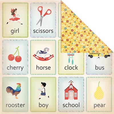 Flash Cards Double-Sided Paper - Creative Imaginations image 0