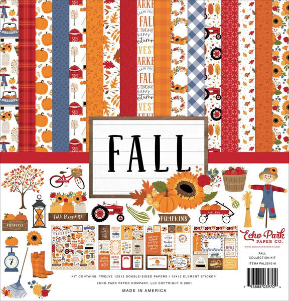 Fall 12x12 Collection Kit - Echo Park image 0