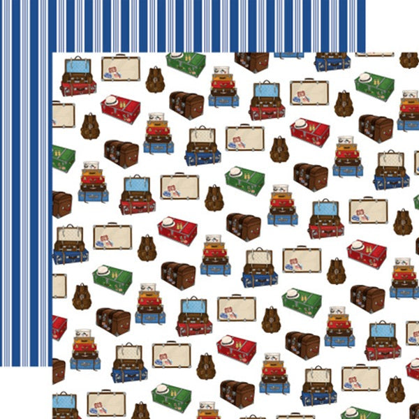 Luggage Paper/Our Travel Adventure - Carta Bella image 0