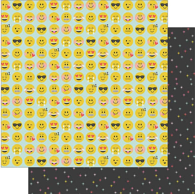 YAY Paper/Emoji Love - Simple Stories image 0