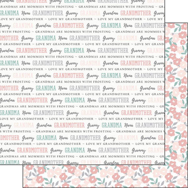 Grandma Pride Paper - Scrapbook Customs image 0