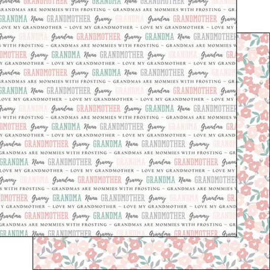 Grandma Pride Paper - Scrapbook Customs image 0