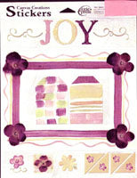 Canvas Creations Joy Sticker Sheet, Pixie Press image 1