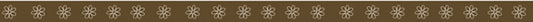 Daisy Chocolate Ribbon - Carolees Creations/Adornit image 0