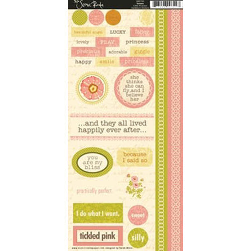 Little Princess Cardstock Stickers - Scenic Route image 0