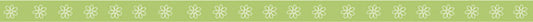 Daisy Green Ribbon - Carolees Creations/Adornit image 0