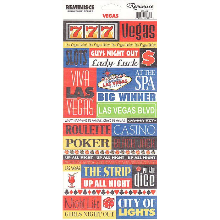 Vegas 777 Sticker - Reminisce image 0