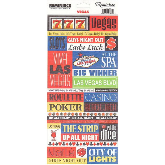 Vegas 777 Sticker - Reminisce image 0