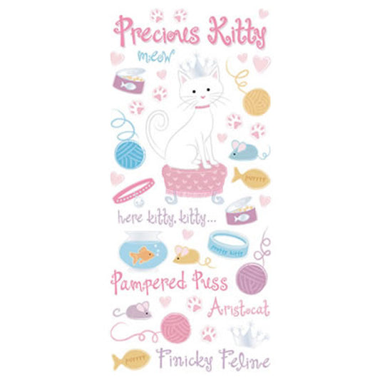 Precious Kitty Sticker, Sandylion image 0