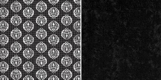 Night Medallions Double-Sided Paper/Lost In Paradise Collection - G.C.D. Studios image 0
