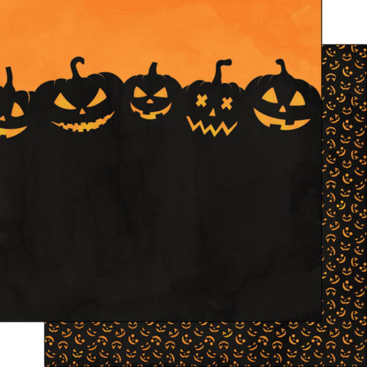 Carving Pumpkins Comp. Paper - Scrapbook Customs image 0