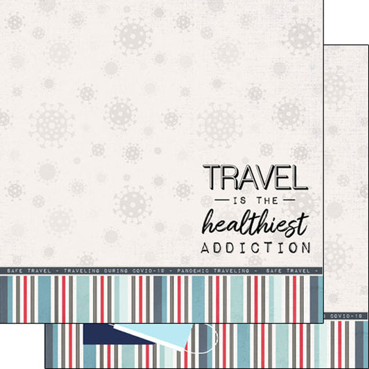 Covid-19 Travel Paper - Scrapbook Customs image 0