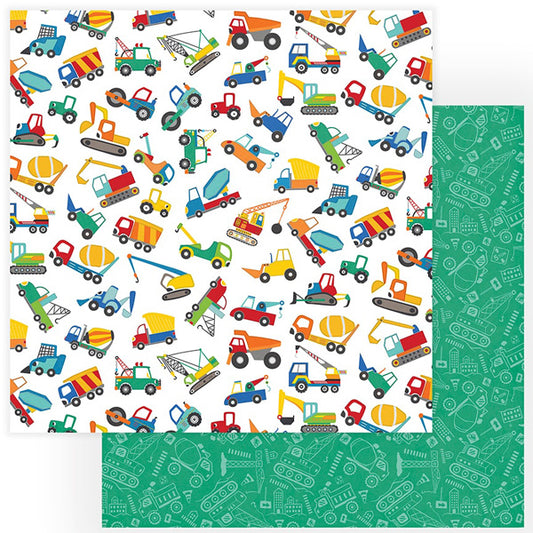 Little Trucks Paper/Little Builder - PhotoPlay image 0
