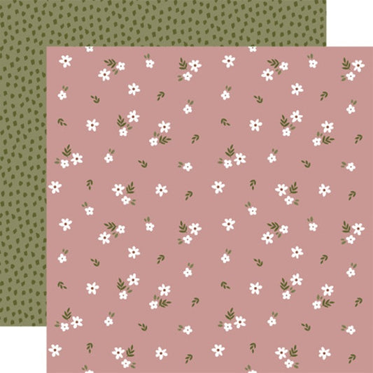 Flower Daydreams Paper/Dream Big Little Girl - Echo Park image 0