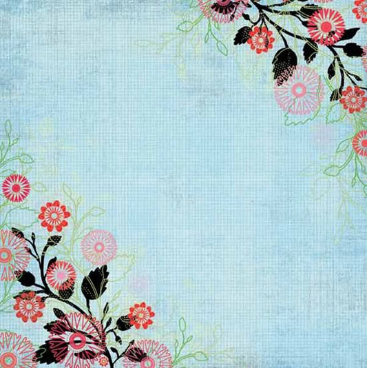 Lovefest Flowers 12 x 12 Paper - Carolees Creation image 0