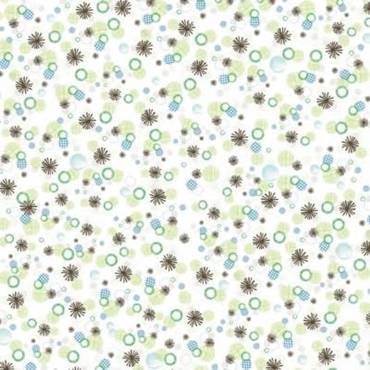 Flower Dots Paper - Carolees Creation image 0