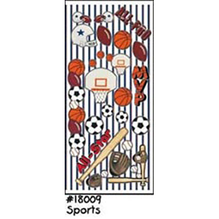 Sports Stickers By Stamping Station image 0