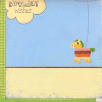 Birthday Wishes Double-Sided Paper with Glossy and Glitter Accents / TPC Studios image 1