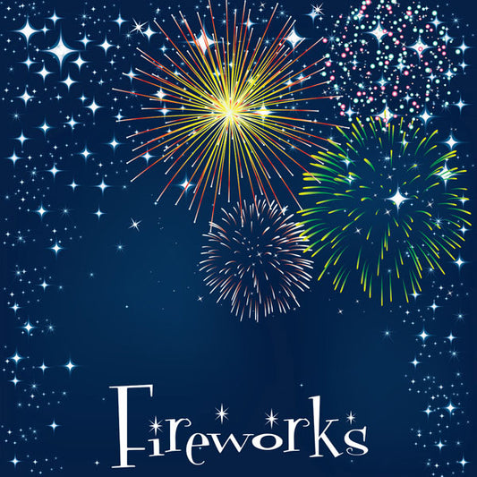 Magical Fireworks Paper - Scrapbook Customs image 0