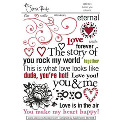 Lovin' You Rub-Ons - Scenic Route image 0