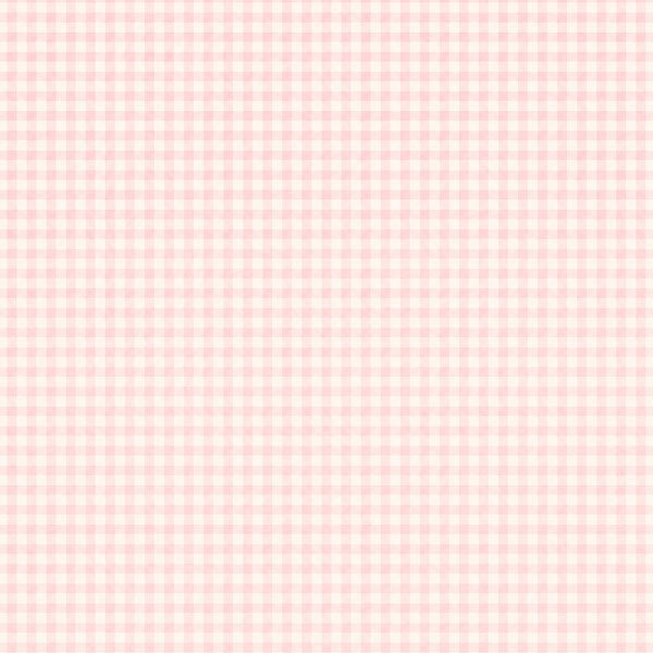 Baby Girl Footprints & Gingham Paper - Scrapbook Customs