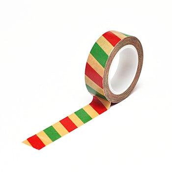 Krafty Christmas Stripe Trendy/Washi Tape - Queen &amp; Co image 0