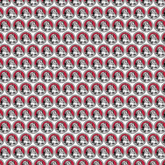 Candy Cane Lane Santa Paper - Teresa Collins image 0