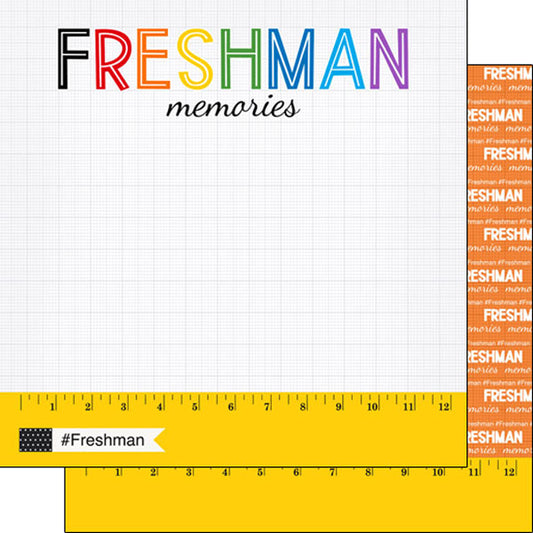 Freshman Ruler Paper - Scrapbook Customs