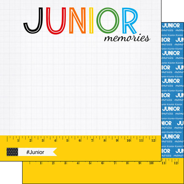 Junior Ruler Paper - Scrapbook Customs