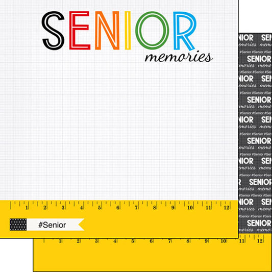Senior Ruler Paper - Scrapbook Customs