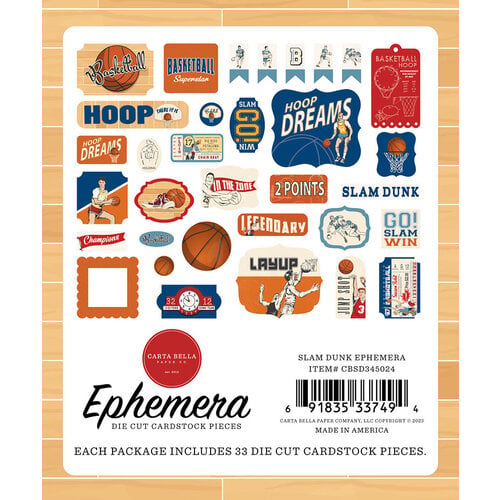 Slam Dunk Ephemera - Carta Bella image 1