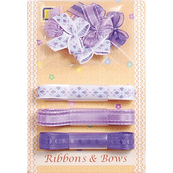 Purple Ribbons & Bows from JeJe