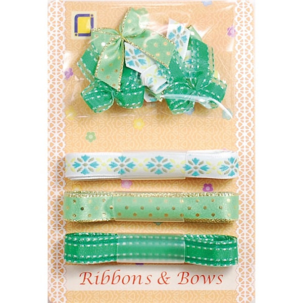 Green Ribbons & Bows from JeJe!