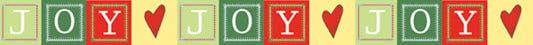 Joy Blocks Ribbon - Carolees Creations/Adornit image 0
