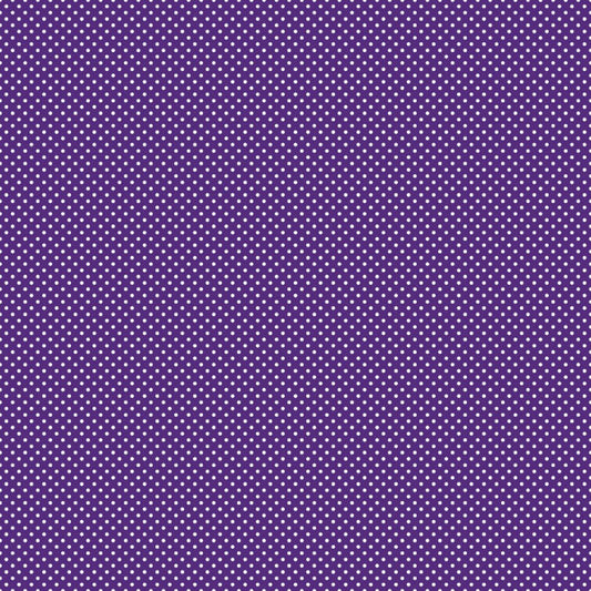 Purple Hatter Dot Paper - Scrapbook Customs image 0