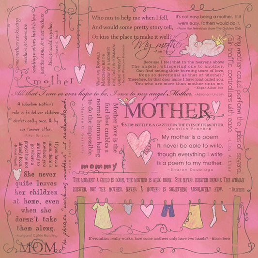 Mother Quotes Paper - Scrapbook Customs image 0